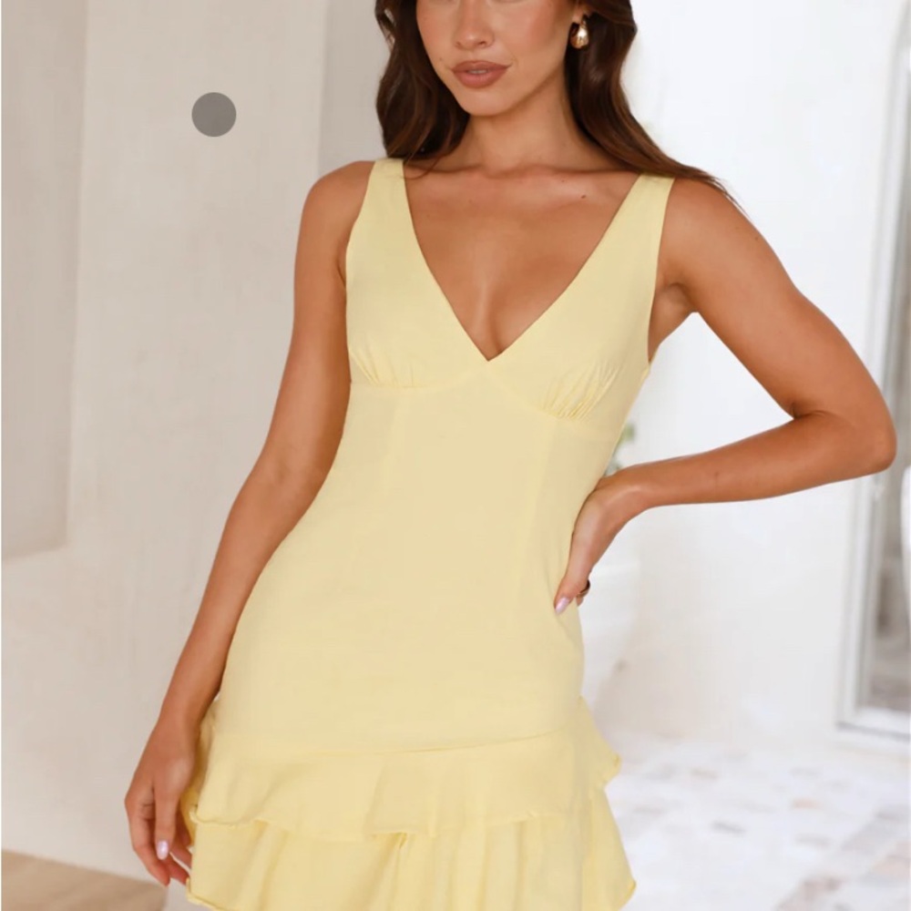 Hello Molly Sunny Yellow Dress
